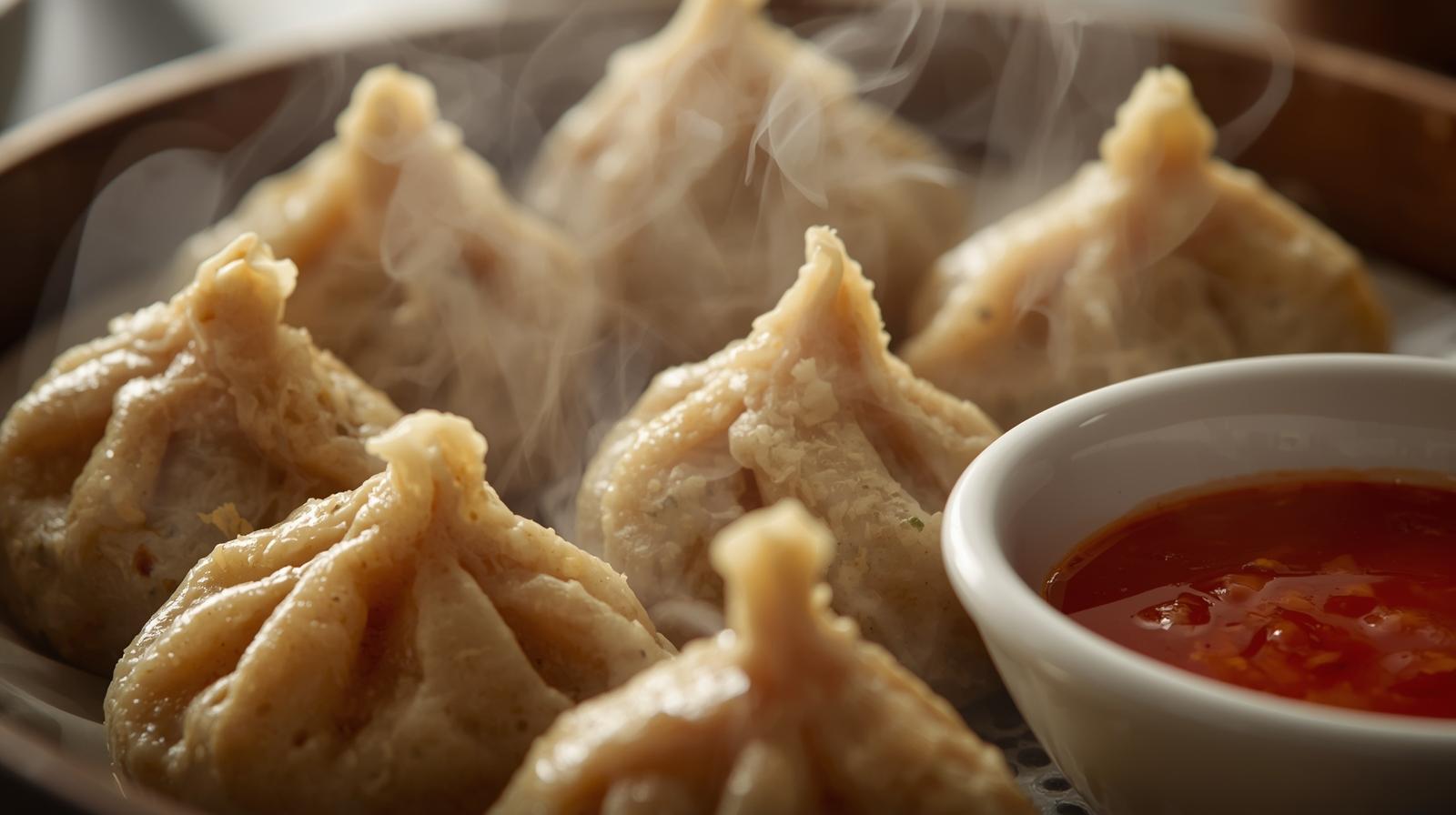 Momos in India Variations & Dips